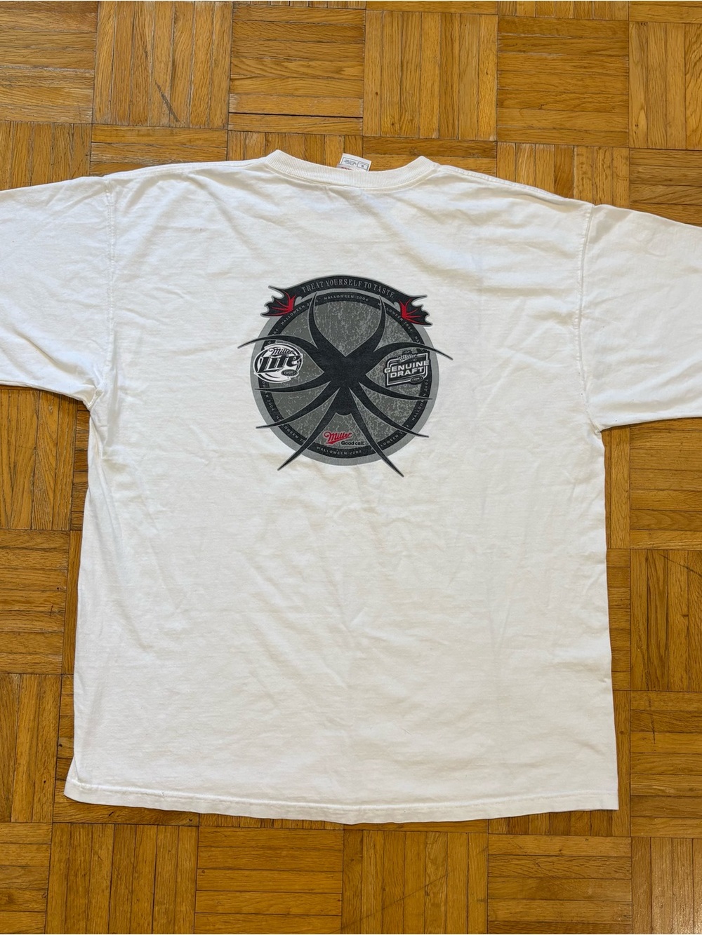 2004 Vintage Miller Lite Halloween Promo Shirt